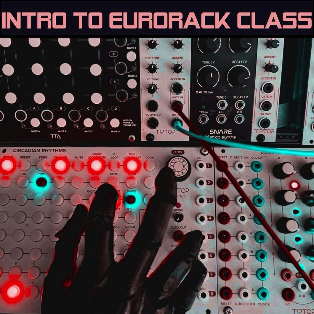 Intro to Eurorack Class at Mission Synths