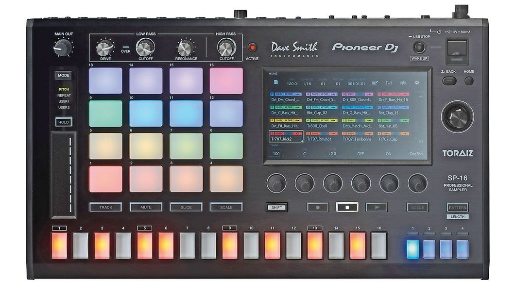 Pioneer DJ / Dave Smith Instruments  Toraiz SP-16 (Pre-Owned)