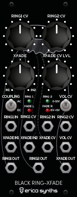 Erica Synths Black Ring-Xfade